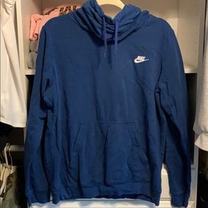 BLUE NIKE HOODIE